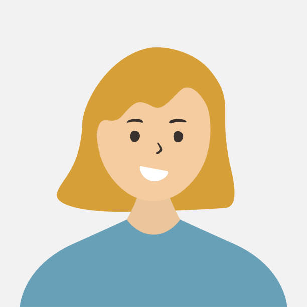 Abstract Avatar Icon - Profile Diverse Empty Face for Social Network and Applications - vector illustration