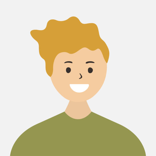 Abstract Avatar Icon - Profile Diverse Empty Face for Social Network and Applications - vector illustration